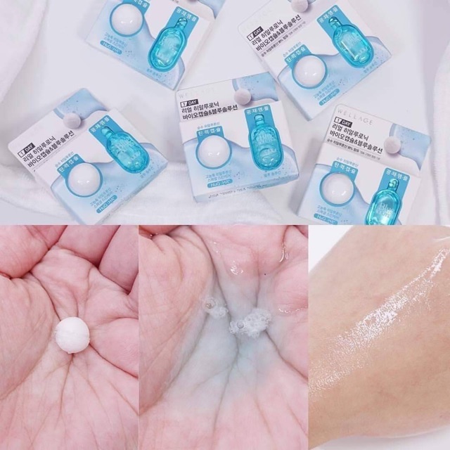 Wellage hyaluronic ampoul mask