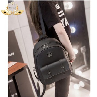 Ruyuan กระเป๋า กระเป๋าเป้ กระเป๋าสะพายหลัง Backpack รุ่น No.02227 -Black