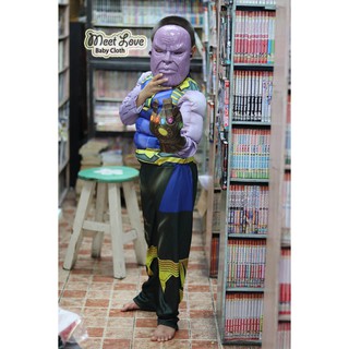 🔥 ชุดทานอส Thanos ชุดแฟนซีเด็ก ชุดซุปเปอร์ฮีโร่ ชุดธานอส