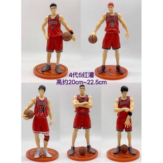 โมเดล สแลมดั้ง 5 ตัว (ความสูง 20-23 cm) slamdunk โมเดลสแลมดั้ง