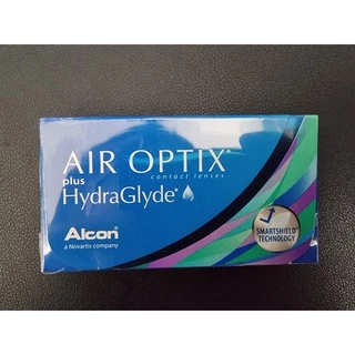 Air Optix Plus HydraGlyde คอนแทคเลนส์ใส รายเดือน (6ข้าง/กล่อง)