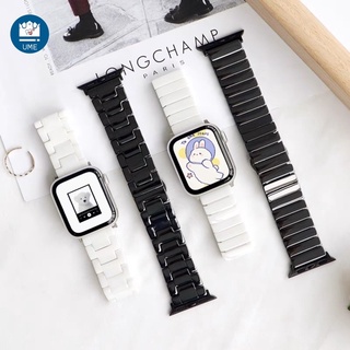 สายหินอ่อน นาฬิกาข้อมือ สายสำหรับ  watch สาย สำหรับ Watch ซีรีส์ 7 6 5 4 3 2 1 SE สายนาฬิกา smart watch