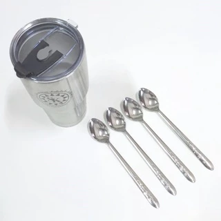 OSTRICH ช้อนชงกาแฟยาว ช้อนชงชาด้ามยาว ช้อนด้ามยาว (1ชิ้น) สินค้าไทยคุณภาพดี