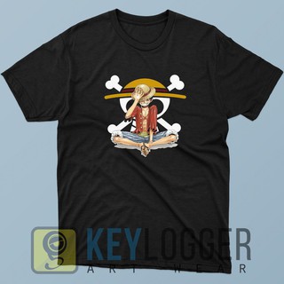 เสื้อยืด พิมพ์ลายอนิเมะ One Piece Luffy 38