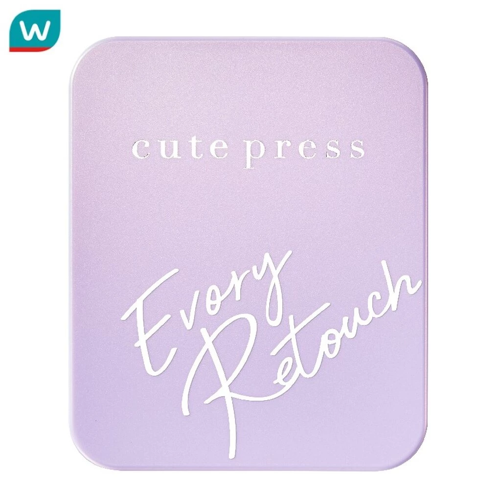 Cute Press คิวท์เพรส อิเวอรี่ รีทัช ออยล์ คอนโทรล ฟาวเดชั่น พาวเดอร์ SPF30 PA+++ 12ก. #B1