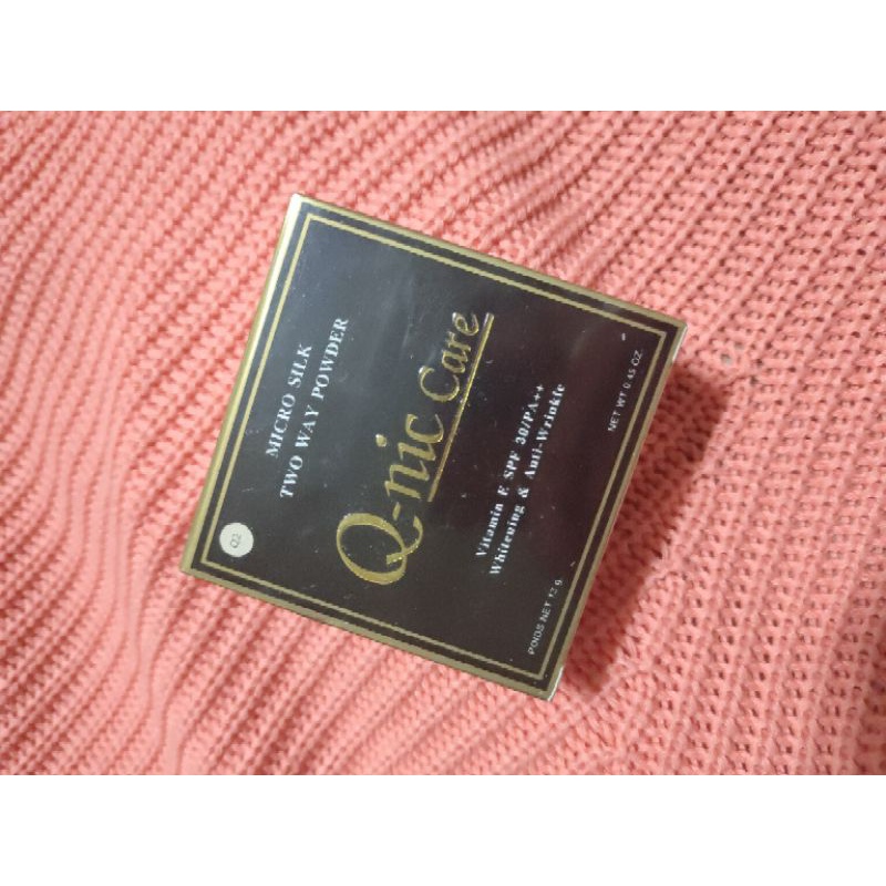 แป้งพัฟ Q-nic care ของแท้100%