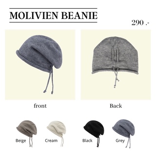 🌟พร้อมส่ง🌟Molivien beanie (หมวกไหมพรม)