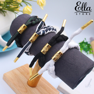 Ella สายรัดข้อมือถักแฮนด์เมดสามารถปรับได้