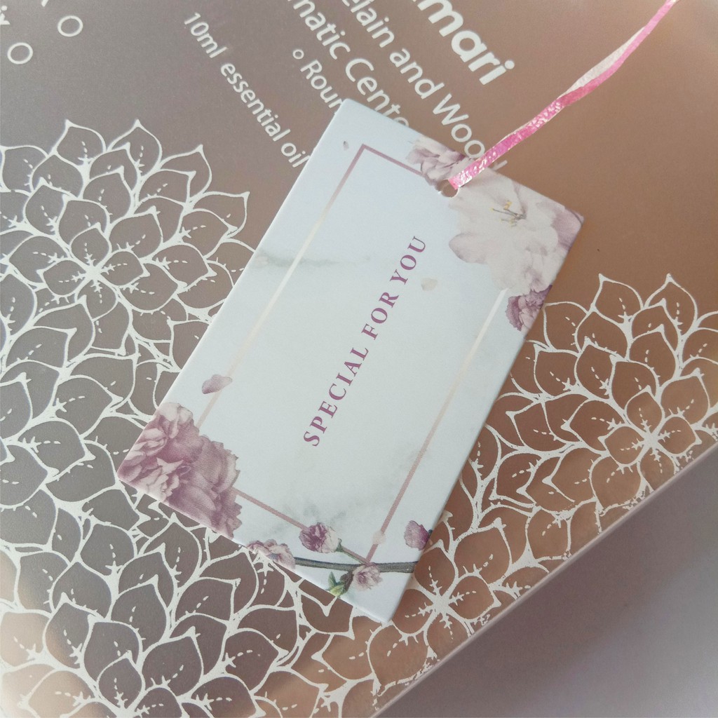 ป้ายห้อยสินค้า ป้ายแทค ป้ายขอบคุณ พิมพ์ Special for you เคลือบพีวีซีด้านกระดาษอาร์ตการ์ดหนา 350g. งานพรีเมียมมาก ลดราคา - รูปที่ 3