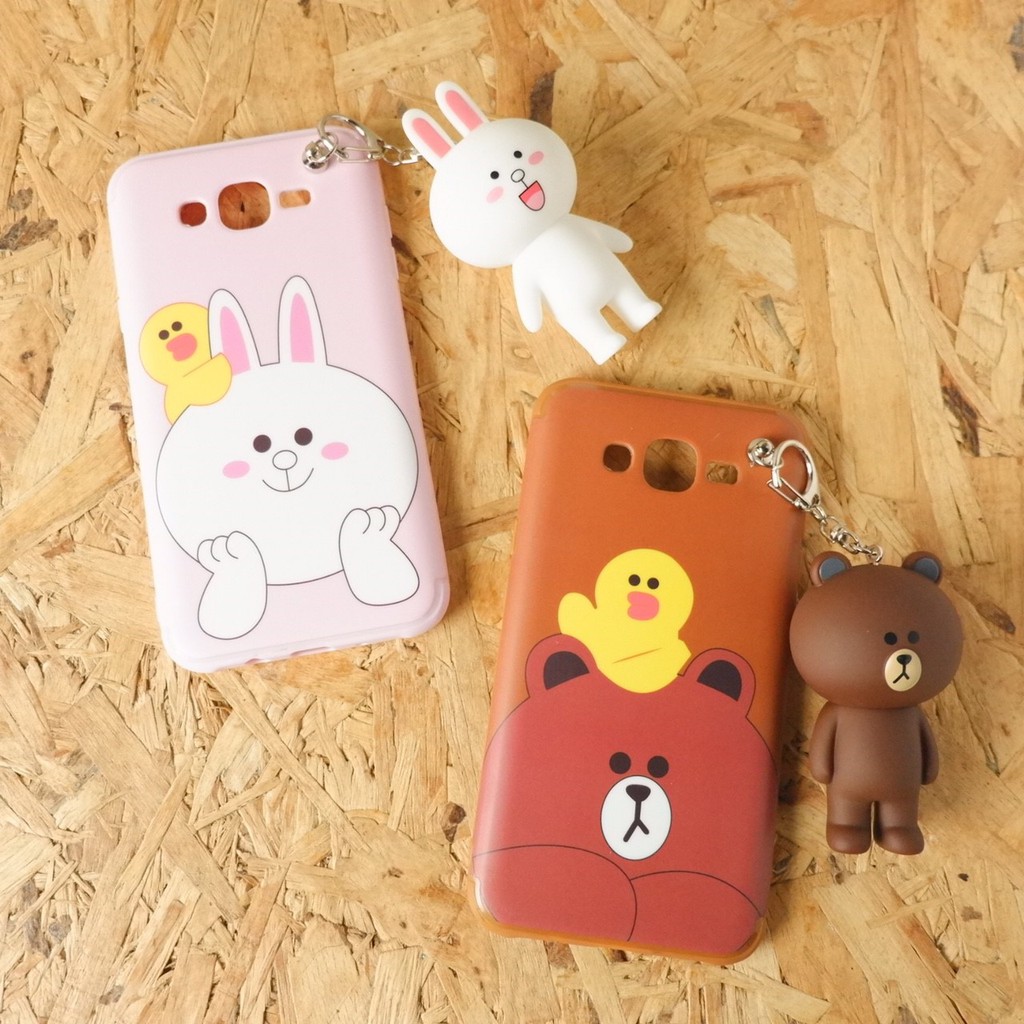 เคส TPU  พร้อมตัวห้อย J7 / J7 core