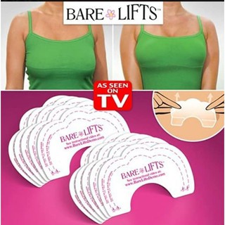 bare lifts bra support เทปดึงหน้าอกยกกระชับทรงหน้าอก