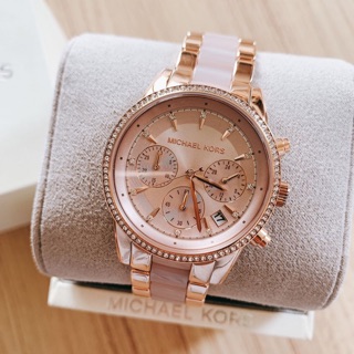 💥💥SALE SALE💥💥Michael Kors  MK6307 Ritz Stainless Steel Casual⌚️ขนาดหน้าปัด 38 mm