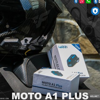 บลูทูธติดหมวกกันน็อค ID221 MOTO A1 PLUS สินค้าแท้ 100%