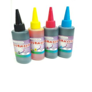 หมึกเติม HP ขนาด 100ml. SHOKUN ink refill (สีละ)