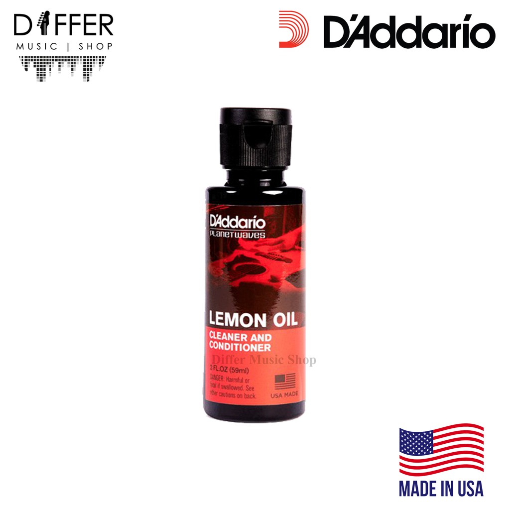 ของแท้!! 💯 น้ำยาเช็คทำความสะอาด ฟิงเกอร์บอร์ด D'Addario รุ่น LEMON OIL #PW-LMN