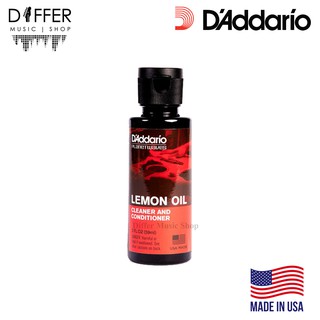 ของแท้!! 💯 น้ำยาเช็คทำความสะอาด ฟิงเกอร์บอร์ด DAddario รุ่น LEMON OIL #PW-LMN