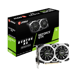 MSI GeForce GTX 1650 D6 VENTUS XS OC 4GB GDDR6 เเรงขุดเต็ม ประกัน 3 ปี (การ์ดจอ)