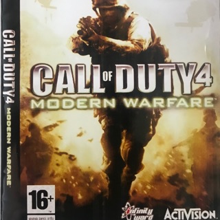 แผ่นเกมส์ pc Call of Duty4 Modern Warfare