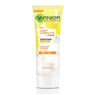 ✨ฮิตสุด✨ GARNIER การ์นิเย่ ไลท์คอมพลีท ไบรท์ เทนนิ่ง วิป โฟม 100 มล. 🚚พร้อมส่ง!! 💨