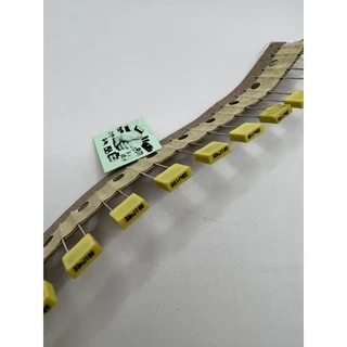 แพ็คละ 5ตัว cโพลี่ poly 63v 100v ระยะขา5mm หลายค่าดูในตัวเลือกจ้า