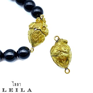 Leila Amulets องค์หัวใจมหาสันติงหลวง  (พร้อมกำไลหินฟรีตามรูป)