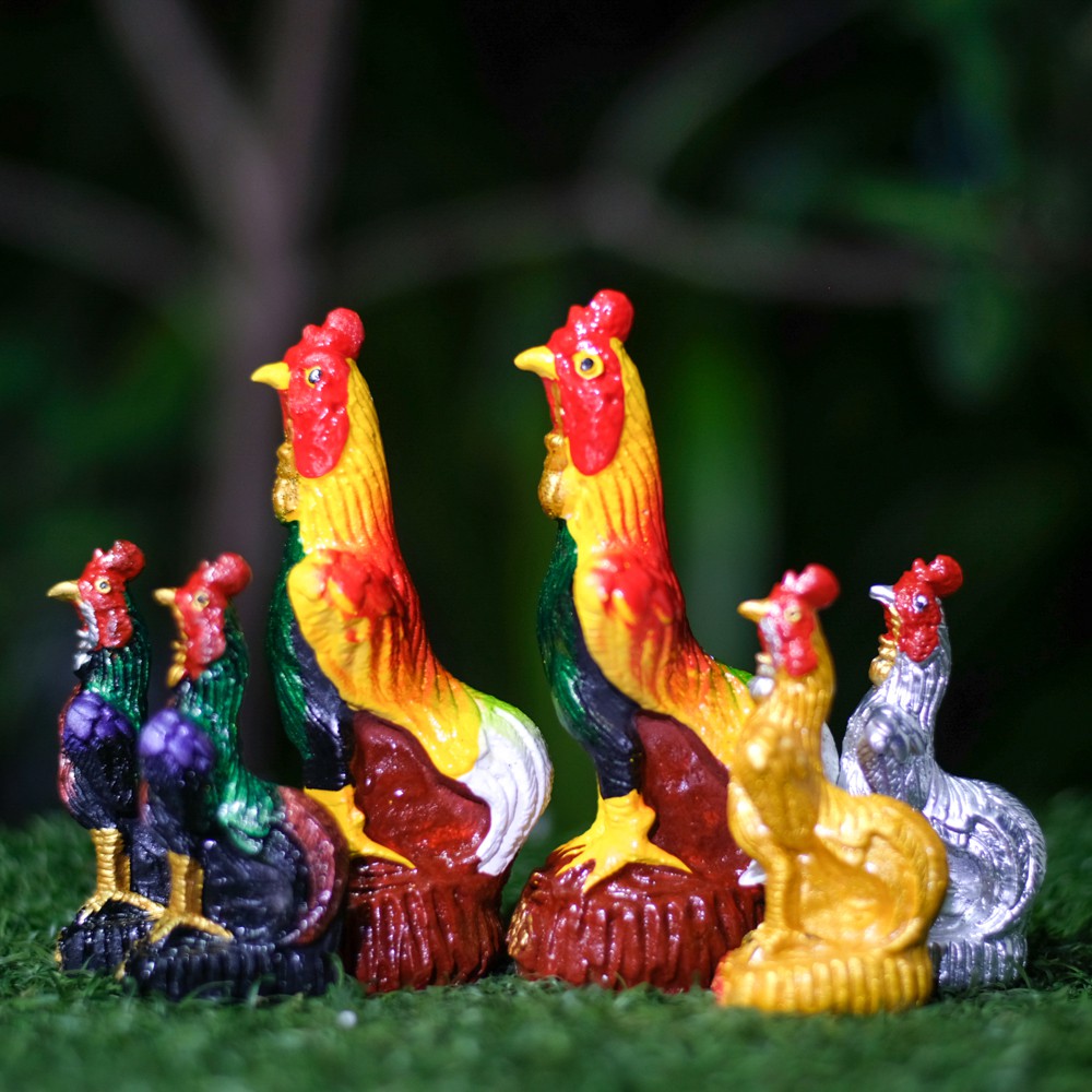 🐓ไก่แก้บน3นิ้วครึ่งและ5นิ้วครึ่ง ไก่ปูนปั้น ไก่มงคล ไก่ขอพร ถวาย แก้บนตาไข(ไอ้ไข่) วัดเจดีย์ - รูปที่ 6