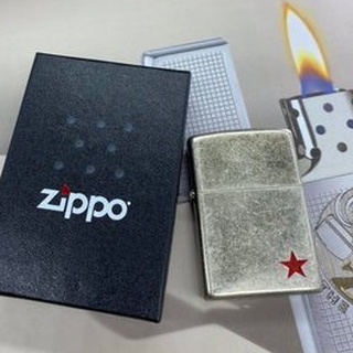 ไฟแช็ค Zippo กันลมกันน้ำไฟแช็กน้ำมันก๊าด