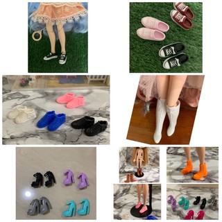 รองเท้าตุ๊กตา #รองเท้าบาร์บี้ บลายธ์บอดี้ธรรมดา(ส้นสูงใช้ถ่า…