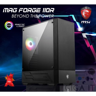 MSI Case-PC MAG FORGE 100R (RGB,ATX/M-ATX/Mini ITX) aRGB ประกัน 2 ปี