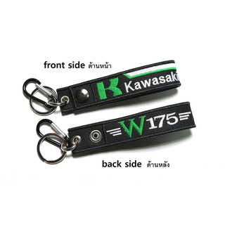 พวงกุญแจ KAWASAKI W175 W 175 มอเตอรไซค์ บิกไบค์  KAWASAKI W175 MOTORCYCLE BIKER KEYCHAIN