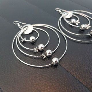 Double me shape earrings