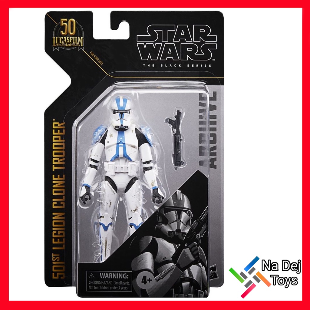 501st Clone Trooper Star Wars Black Series Archive 6" figure 501st โคลน ทรูเปอร์ สตาร์วอร์ส แบล๊คซีรี่ย์ส อาไคฟ์