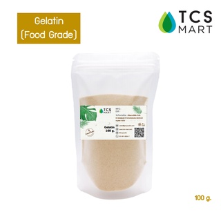 เจลาตินผง Gelatin Powder (100, 500 g.)