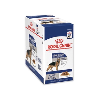 Royal Canin Pouch SHW Maxi Adult 140gx10pcs อาหารเปียก สำหรับสุนัขโต ไซต์ใหญ่ ขนาด 140กรัม*10ซอง