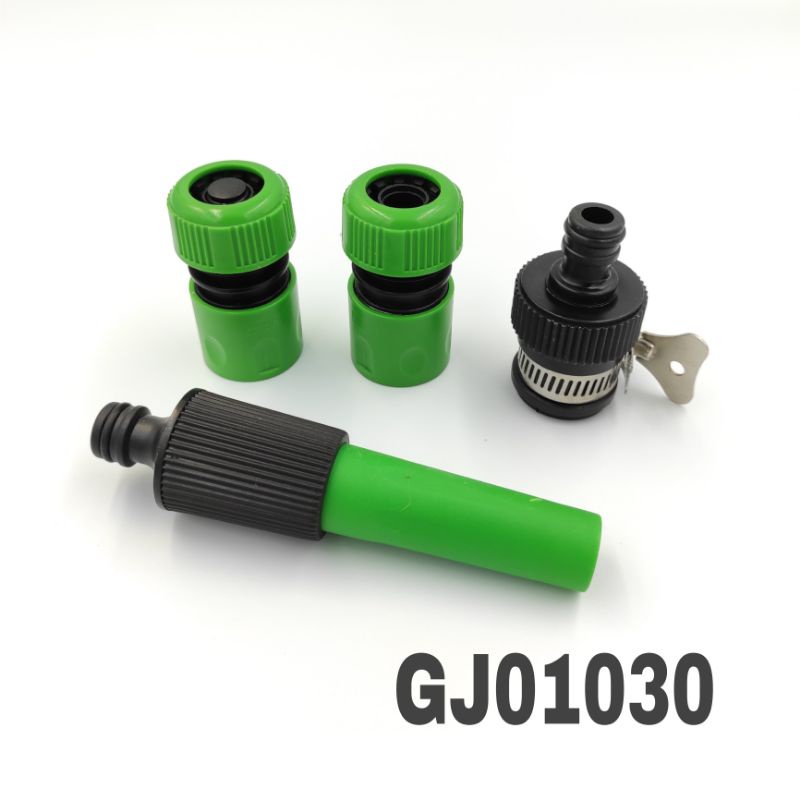 ข้อต่อสวมเร็ว ข้อต่อสายยาง หัวฉีดน้ำ ปืนฉีดน้ำพร้อมข้อต่อสวมเร็วขนาด 5/8 (5หุน) - รูปที่ 4