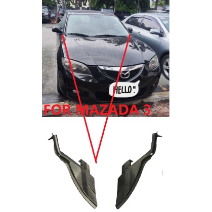 ฝาครอบที่ปัดน้ําฝน ด้านข้าง สําหรับ Mazda 3 2004-2011 RH LH