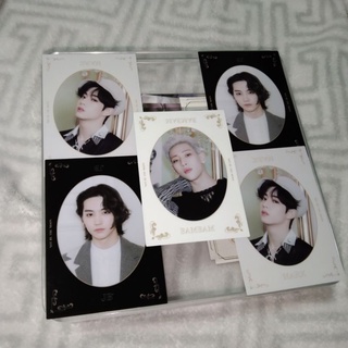 การ์ดเงา BOOKMARK CARD GOT7 NOT BY THE MOON DYE ALBUM MARK BAMBAM JB JINYOUNG YUGYEOM