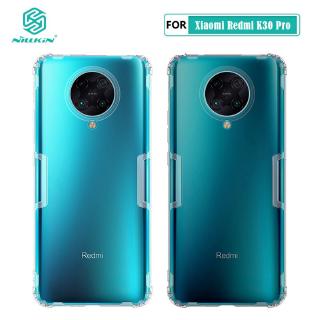 TPU เคสสำหรับ POCO X3 NFC X2 F3 Nillkin Natural Series อ่อน เคส สำหรับ Xiaomi Redmi K30 K40 Pro