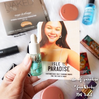 พร้อมส่ง! ❤️ isle of paradise self-tanning drops-medium 0.7ml/4ml