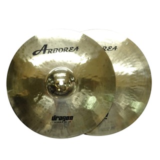 Arborea Dragon แฉกลองชุด 14 นิ้ว/35 ซม. รุ่น DG-14H แบบ Hihat (14"/35cm + 13"/33cm)