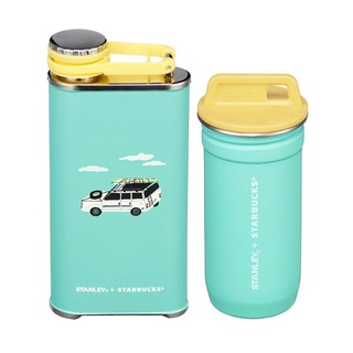 🎀【พร้อมส่ง】 2022 แก้วสตาร์บัคส์เกาหลี Starbucks Korea SS active summer stanley camp set