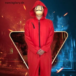 Remitglory ชุดคอสเพลย์ Salvador Dali La Casa De Papel Money Heist สําหรับทุกเพศ TH