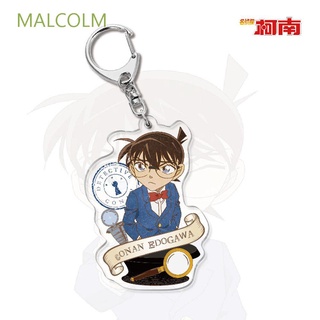 Malcolm พวงกุญแจจี้การ์ตูนอนิเมชั่นอนิเมชั่นโคนันญี่ปุ่นสําหรับเด็ก