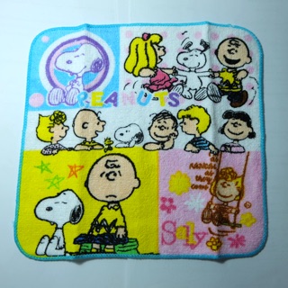 ผ้าเช็ดหน้า Snoopy and Friends