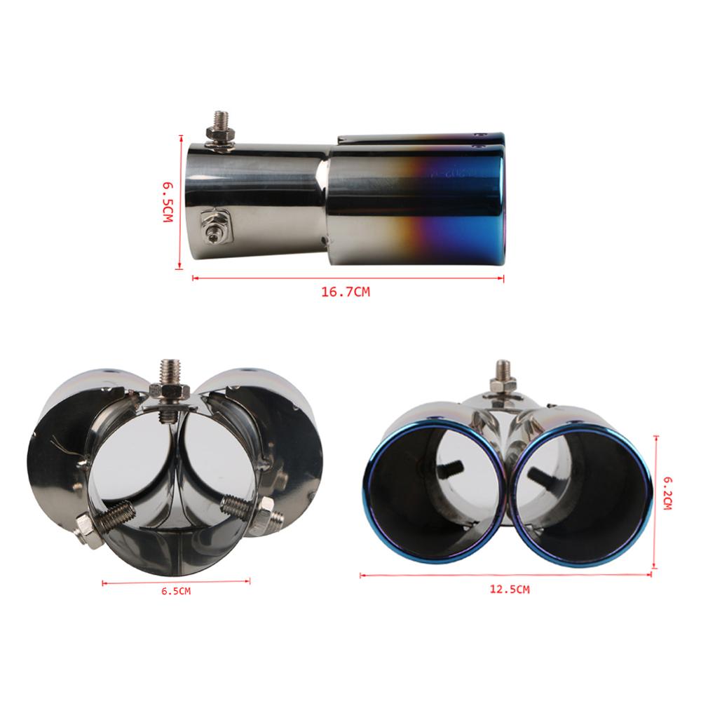 aFe 2.5in 304 Stainless Steel Clamp-on Polished Exhaust Tip | Takeda (49T25364-P10)