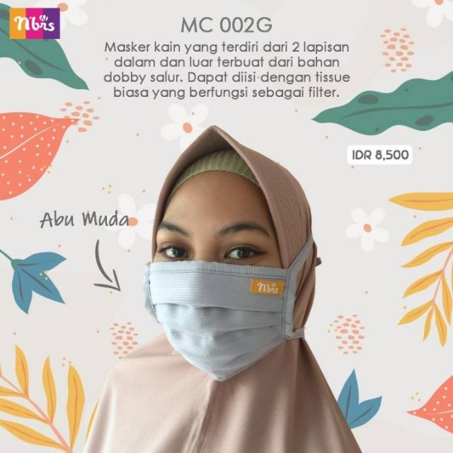 หน้ากากผ้า MC 02 G**