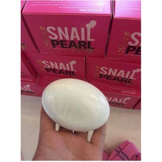 maxx snail pearl soap 100g. สบู่เมือกหอยทาก ไข่มุก