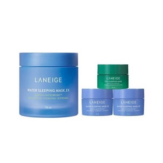 Laneige Water Sleeping Mask Ex 70 ml + Ex 15 ml + Ex 15 ml + Cica  10 ml