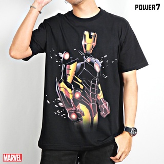 ผ้าฝ้าย 100% เสื้อยืดการ์ตูน ลาย มาร์เวล ลิขสิทธ์แท้ MARVEL COMICS  T-SHIRTS (MX-013)S-3XL