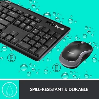 ⚡️คีย์บอร์ดและเมาส์ไร้สาย⚡️ LOGITECH MK270R Wireless Combo Mouse + Keyboard (คีย์ไทย-อังกฤษ) ประกัน 3 ปี